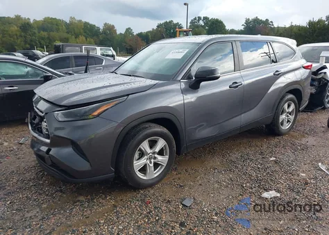 2023 Toyota Highlander L z USA, uszkodzony, nr VIN 5TDKDRAH9PS510232